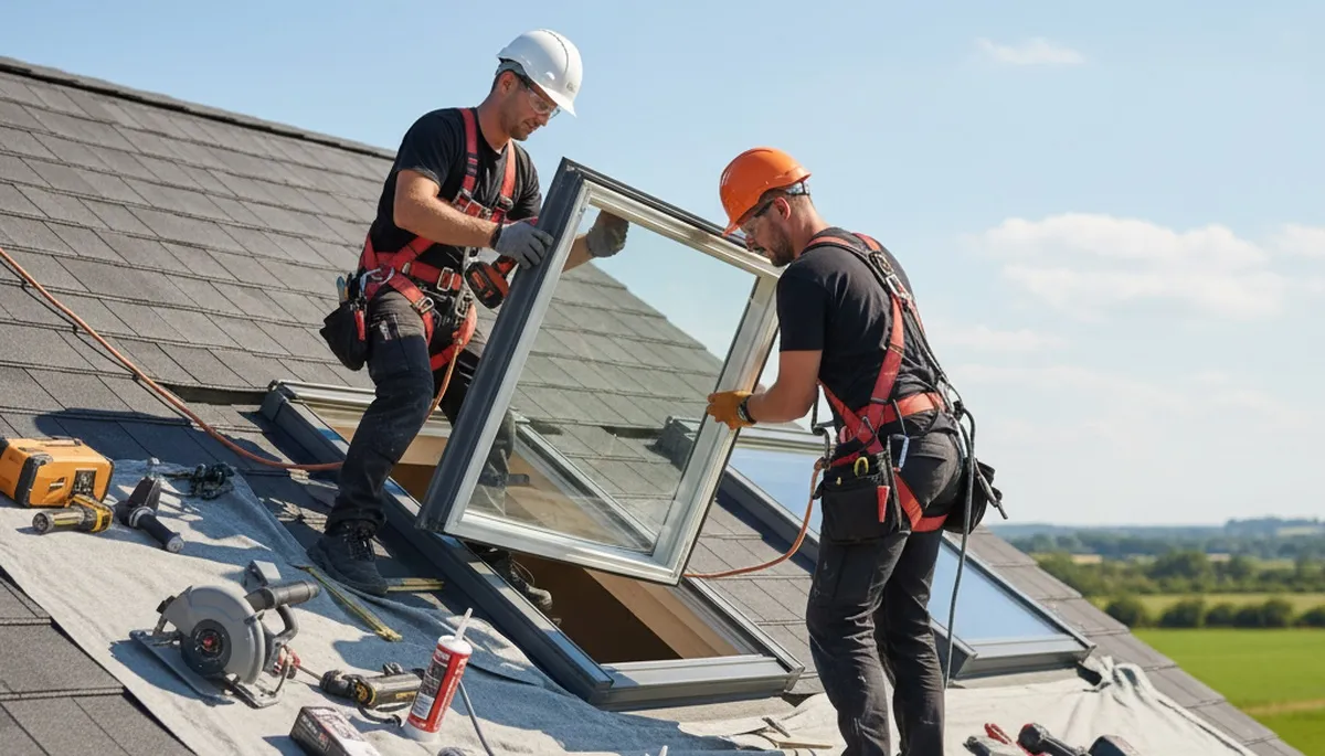 Dallas, TX skylight installation by FX Remodeling & Exteriors for durable, energy-efficient natural light