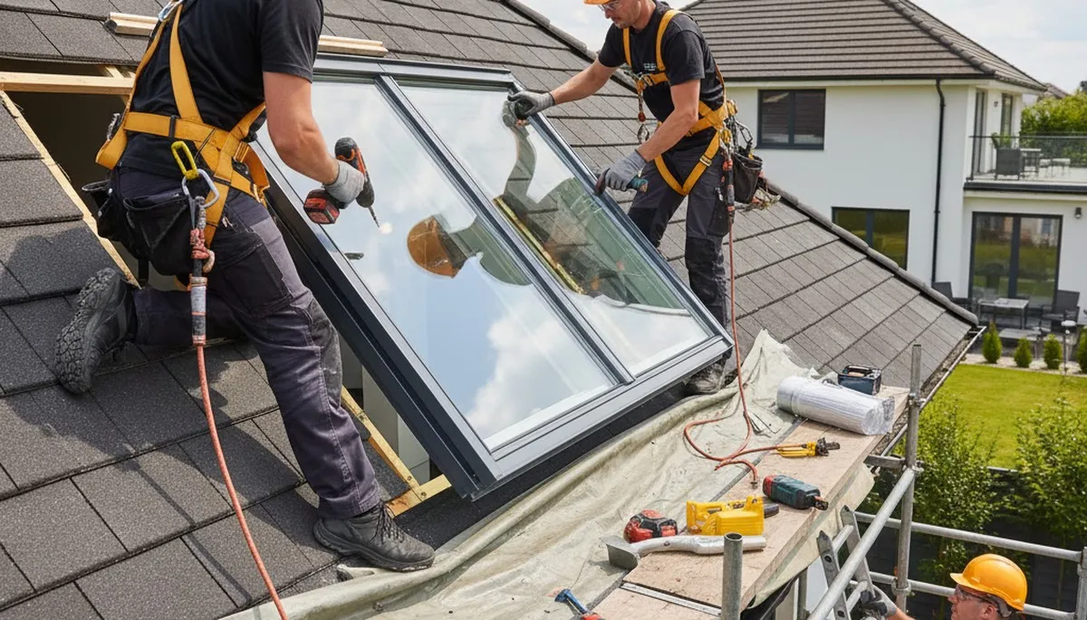 Dallas, TX skylight installation by FX Remodeling & Exteriors for durable, energy-efficient natural light