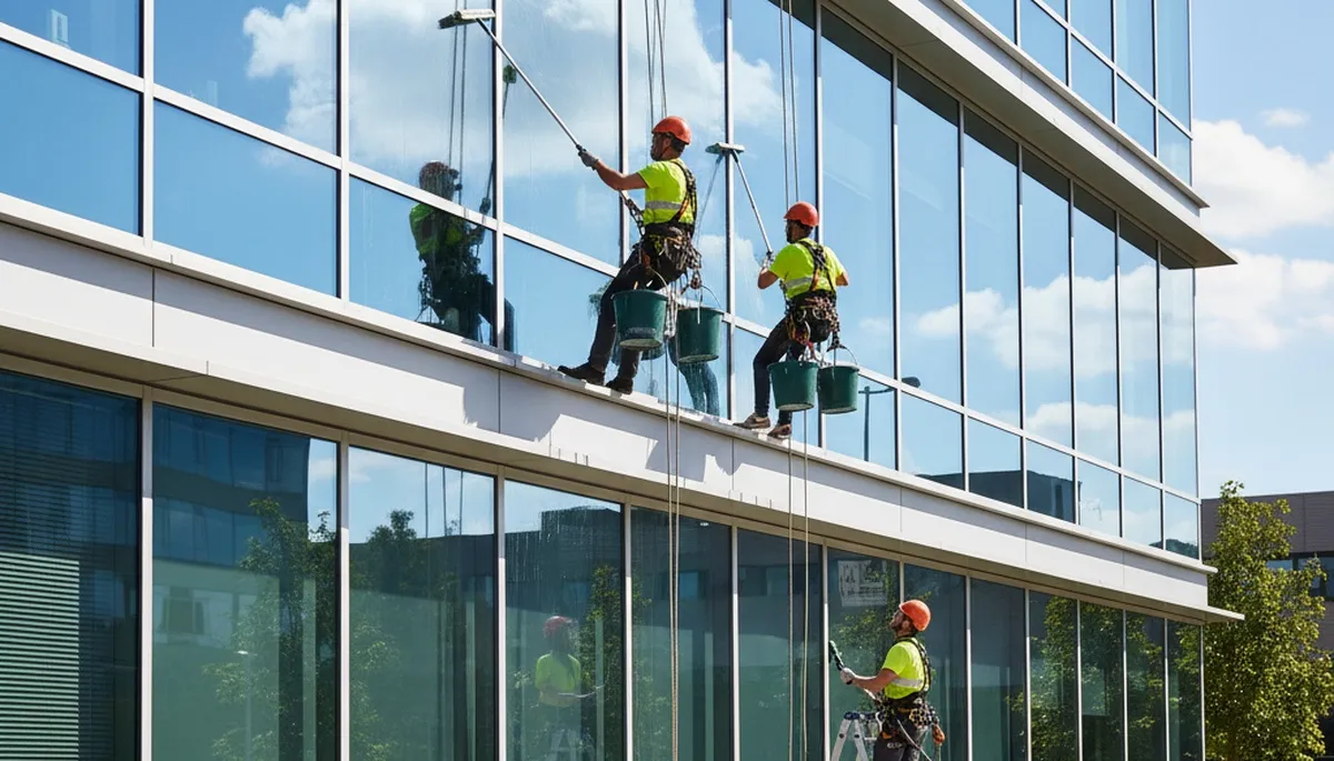 Window cleaning in Dallas, TX by FX Remodeling & Exteriors for streak-free residential and commercial glass
